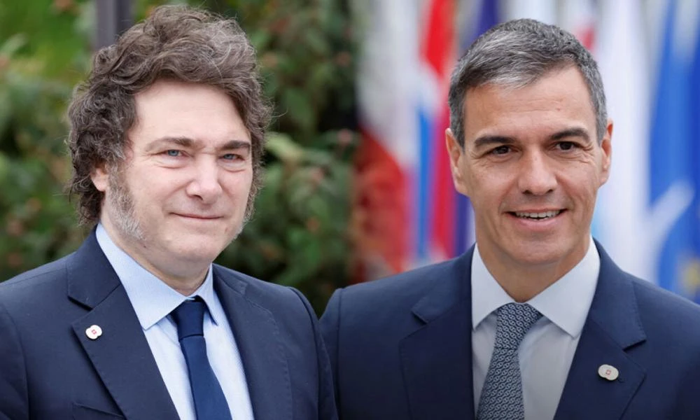 Αργεντινή - Μιλέι: Συνάντηση με τον βασιλιά της Ισπανίας - Στα "άκρα" οι σχέσεις με τον Σάντσεθ